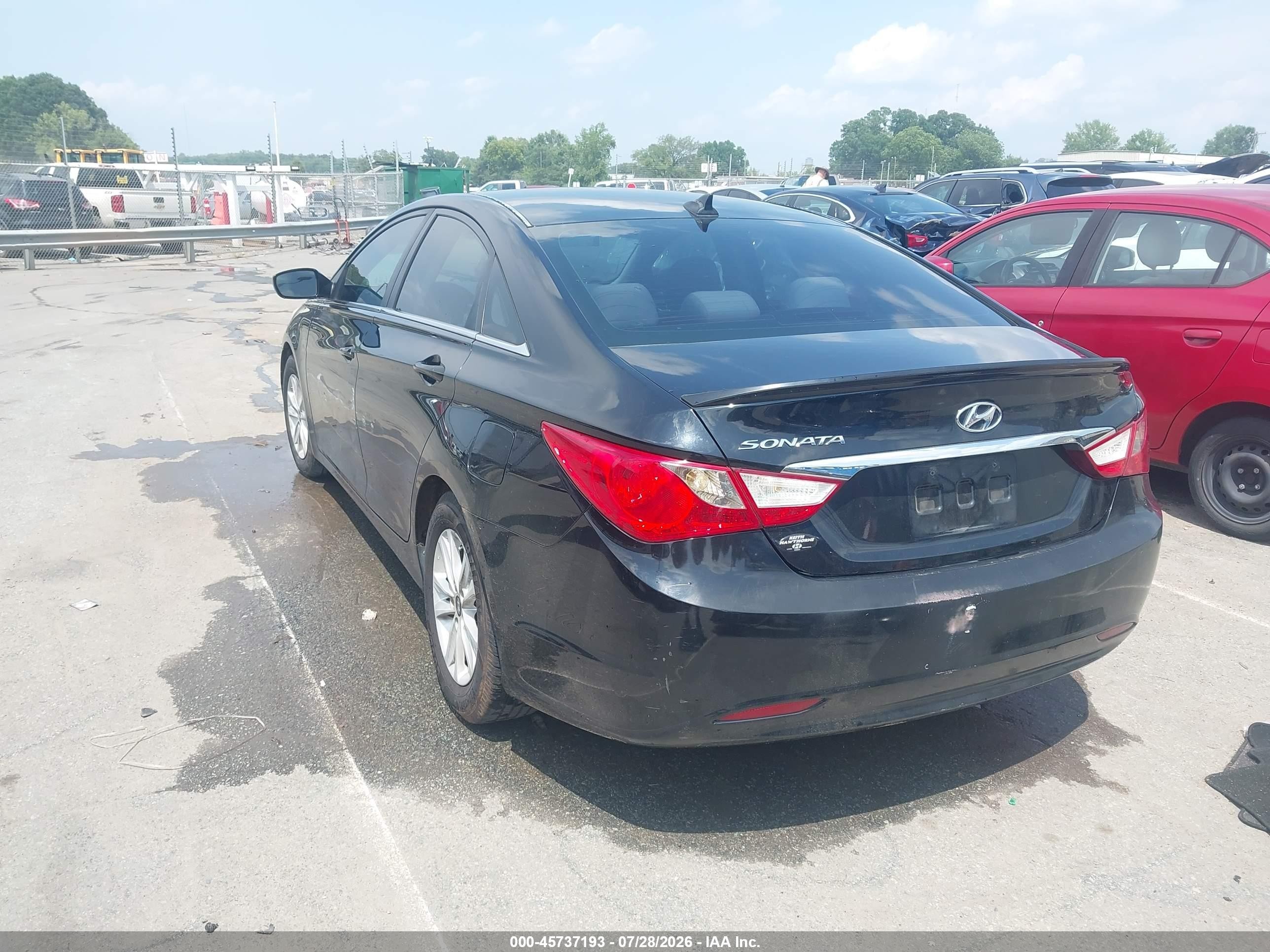2013 Hyundai Sonata Gls Dark Blue vin: 5NPEB4AC8DH747385