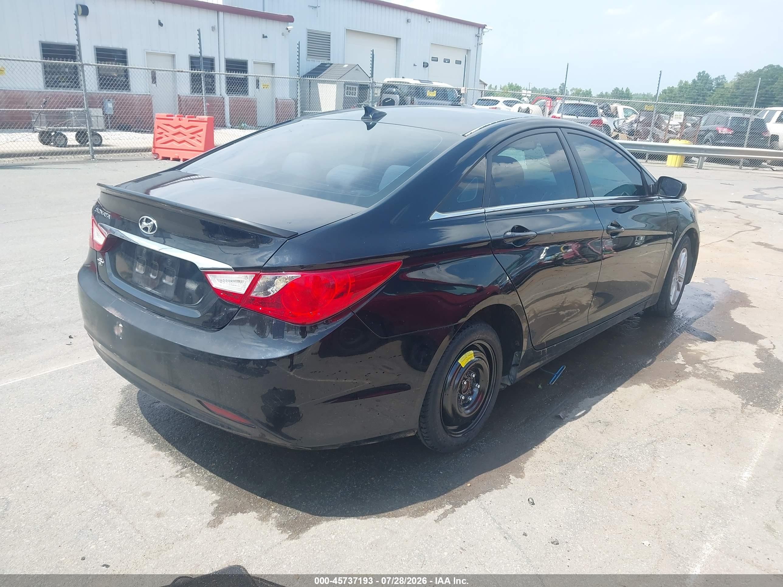 2013 Hyundai Sonata Gls Dark Blue vin: 5NPEB4AC8DH747385