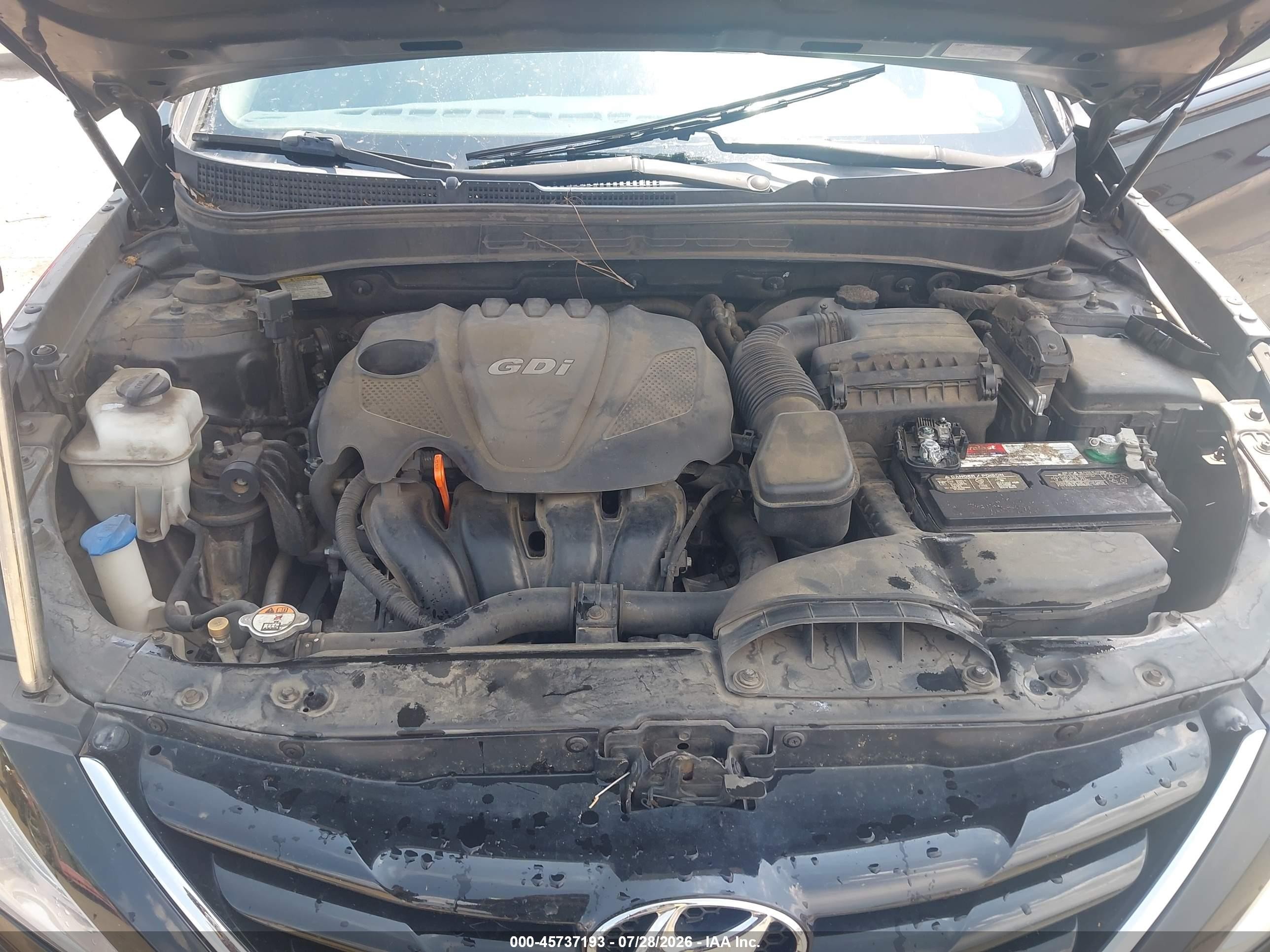 2013 Hyundai Sonata Gls Dark Blue vin: 5NPEB4AC8DH747385
