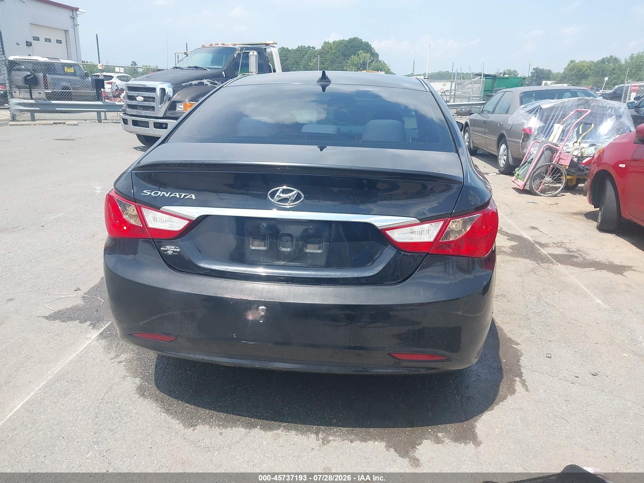 2013 Hyundai Sonata Gls Dark Blue vin: 5NPEB4AC8DH747385