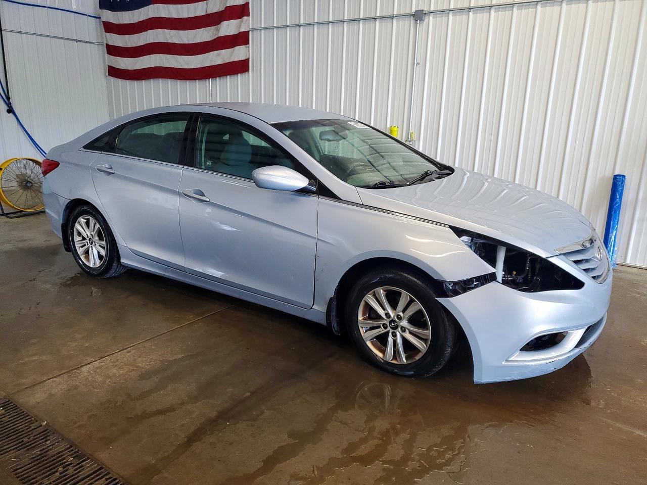 2013 Hyundai Sonata Gls Blue vin: 5NPEB4AC8DH751758