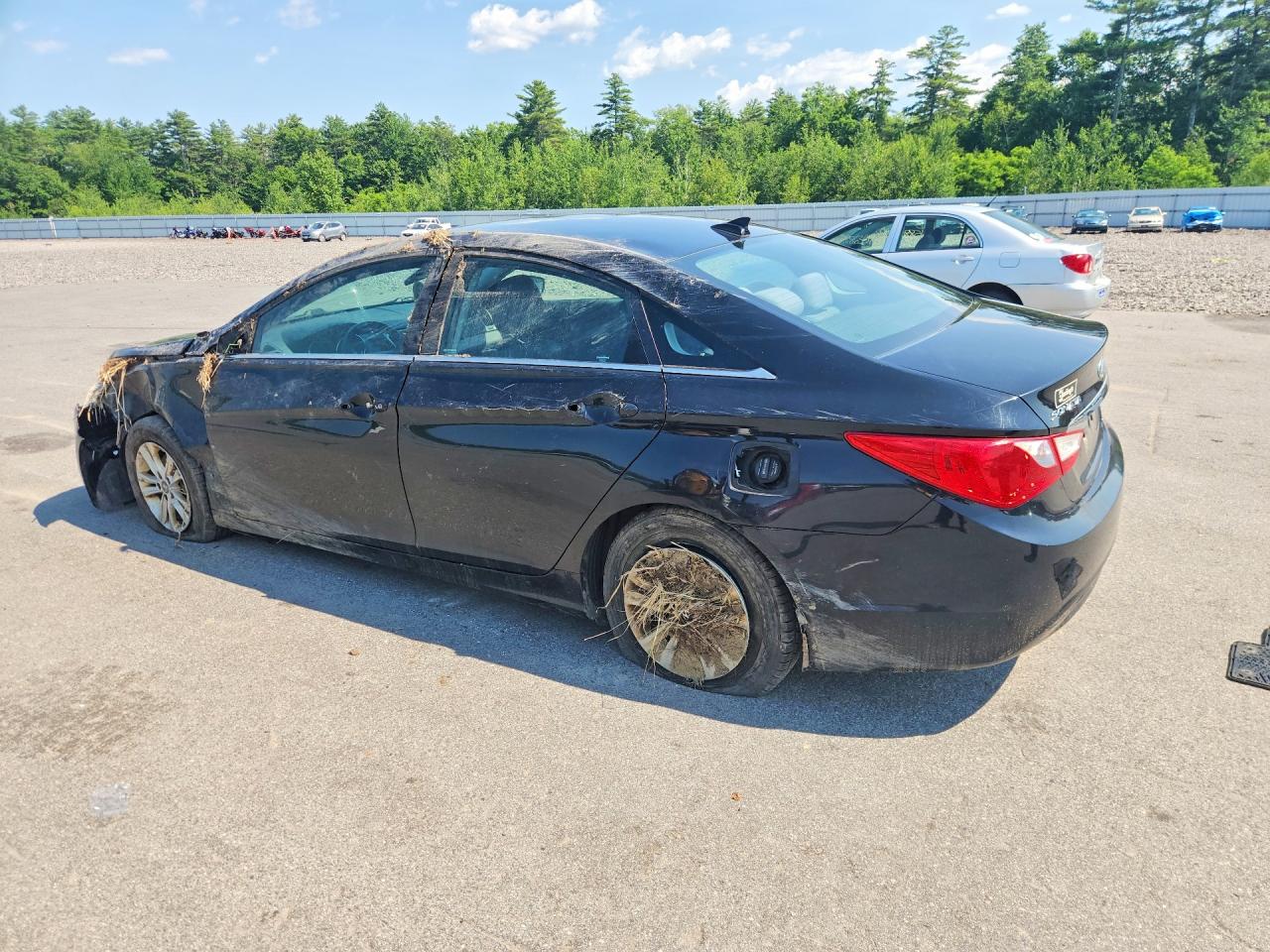 2013 Hyundai Sonata Gls Black vin: 5NPEB4AC8DH751825