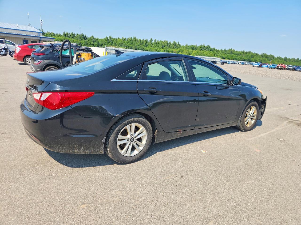 2013 Hyundai Sonata Gls Black vin: 5NPEB4AC8DH751825