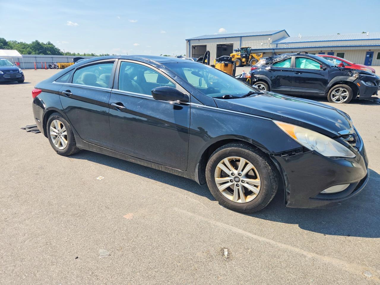 2013 Hyundai Sonata Gls Black vin: 5NPEB4AC8DH751825