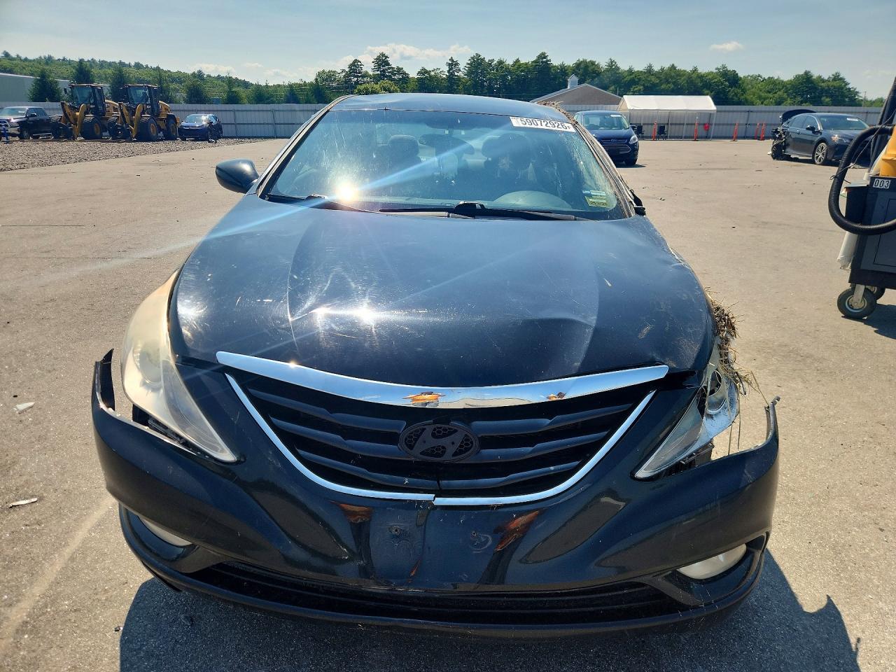 2013 Hyundai Sonata Gls Black vin: 5NPEB4AC8DH751825
