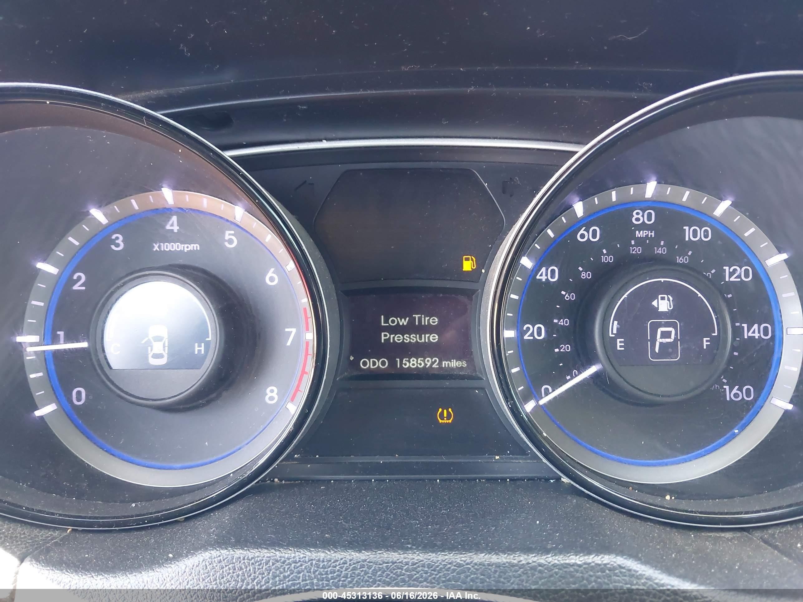 2013 Hyundai Sonata Gls Gray vin: 5NPEB4AC8DH758452