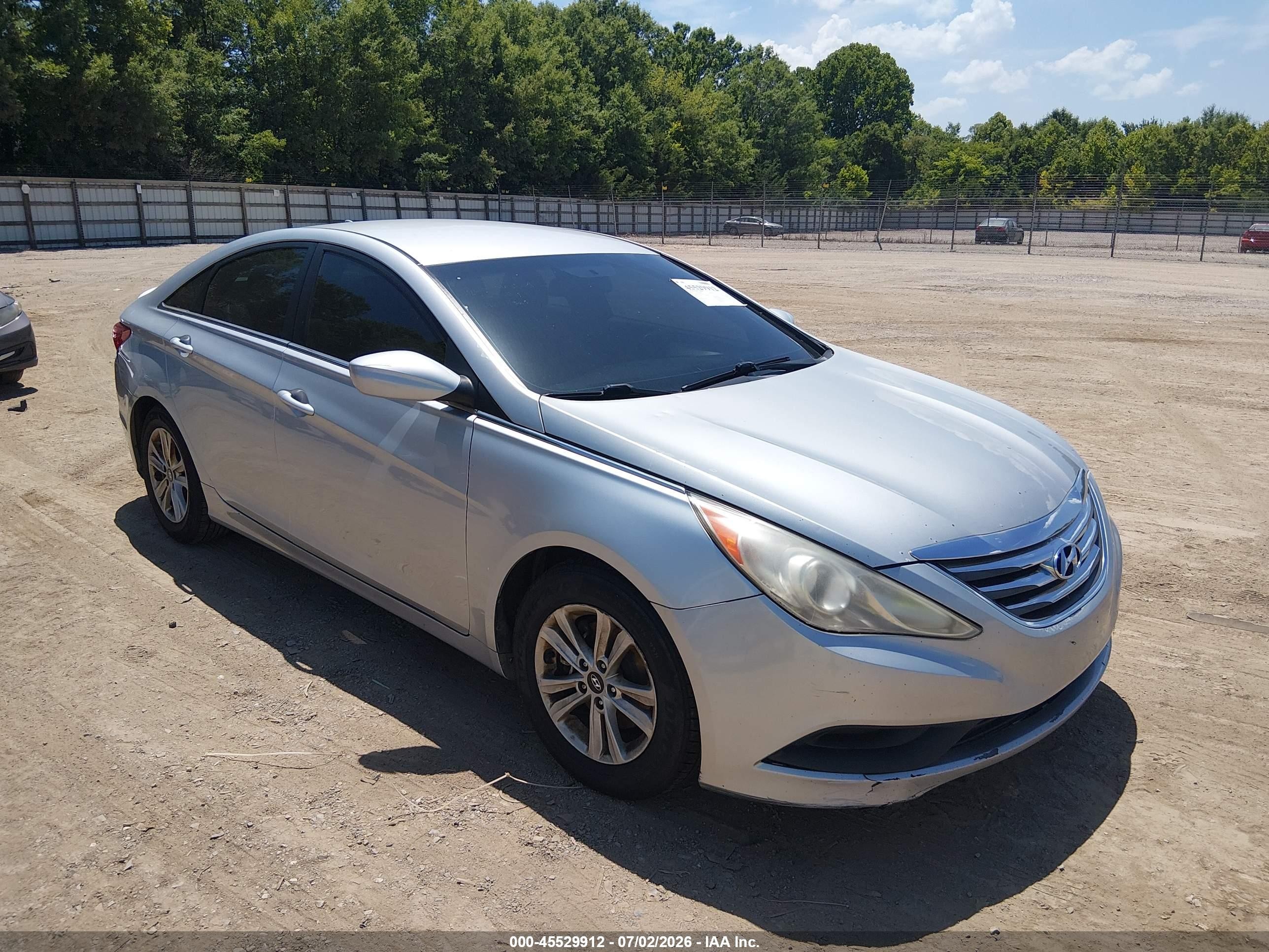 2013 Hyundai Sonata Gls Silver vin: 5NPEB4AC8DH762484