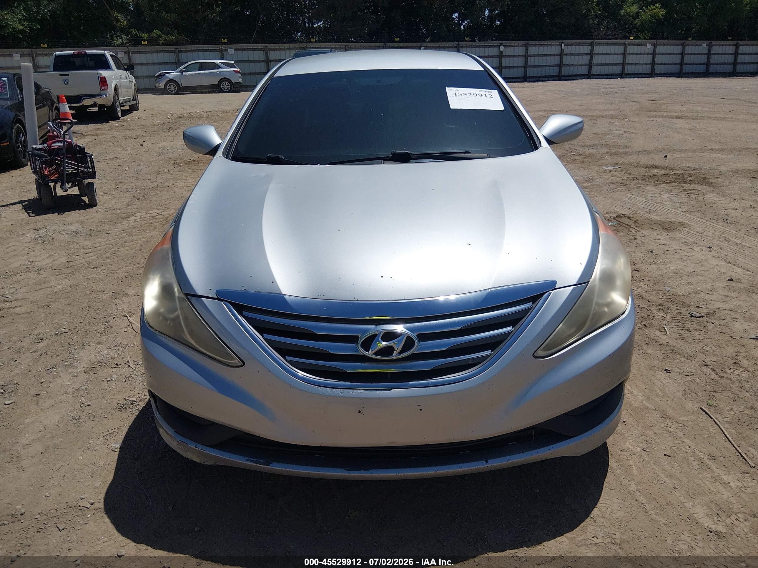 2013 Hyundai Sonata Gls Silver vin: 5NPEB4AC8DH762484