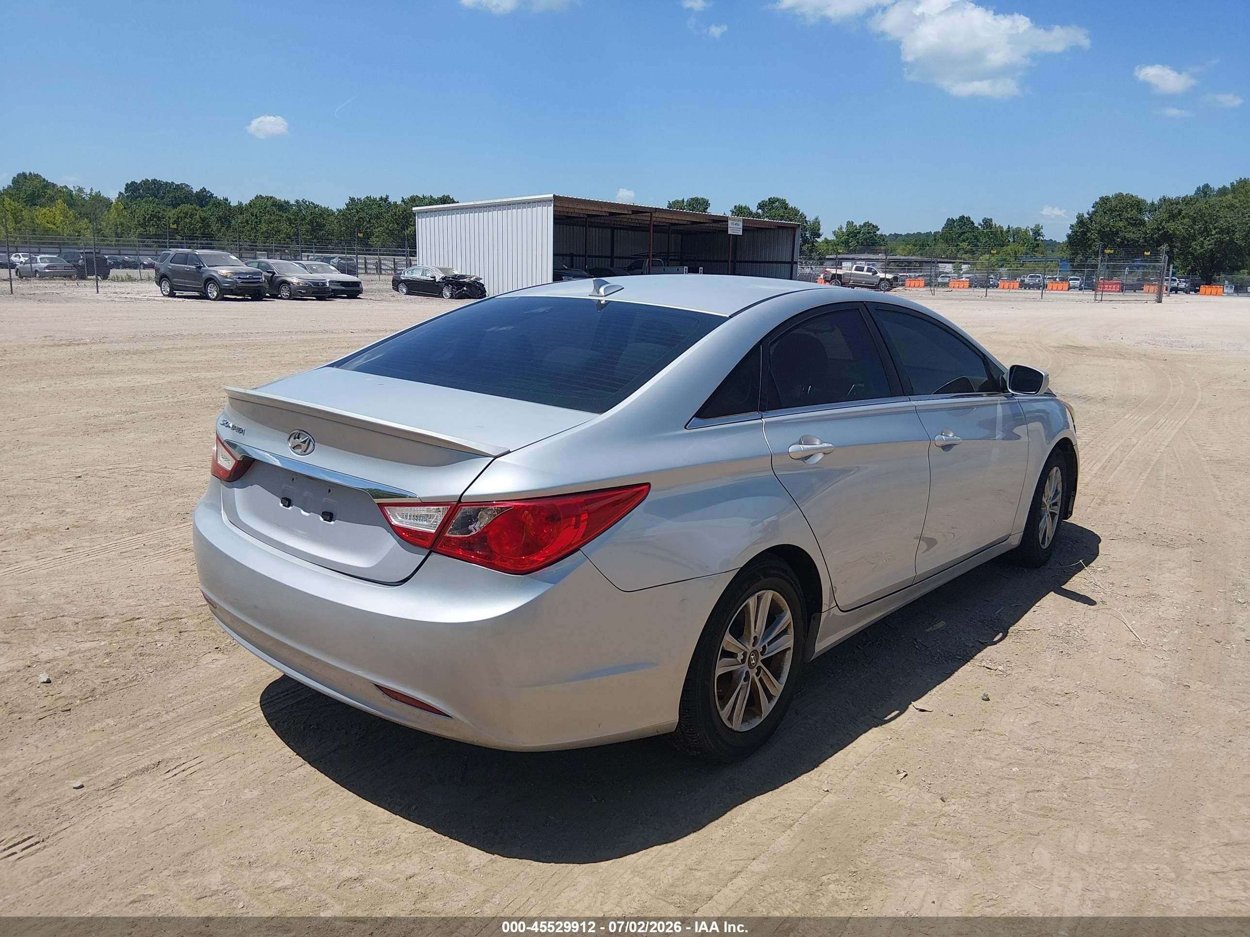 2013 Hyundai Sonata Gls Silver vin: 5NPEB4AC8DH762484