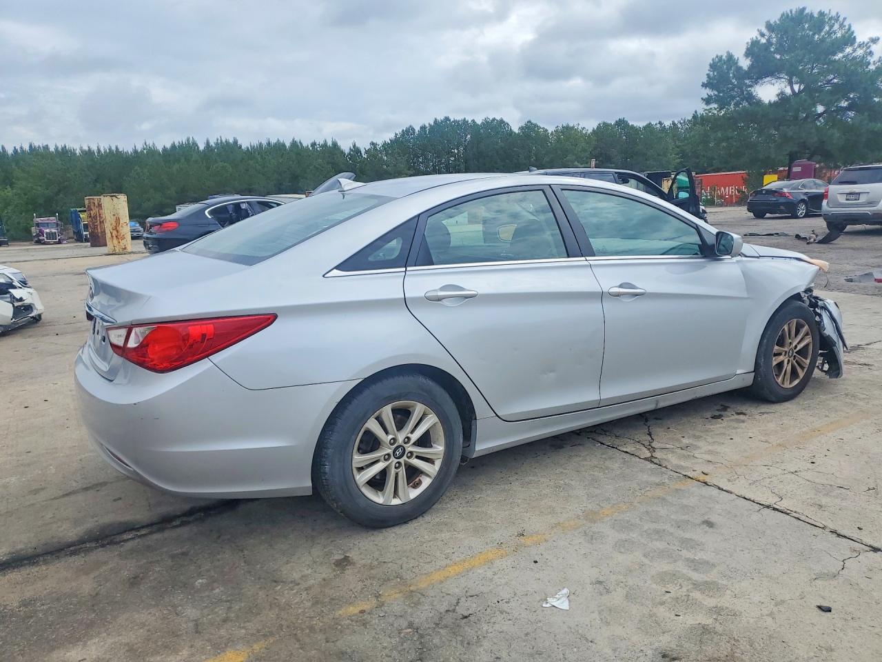 2013 Hyundai Sonata Gls Silver vin: 5NPEB4AC8DH762744