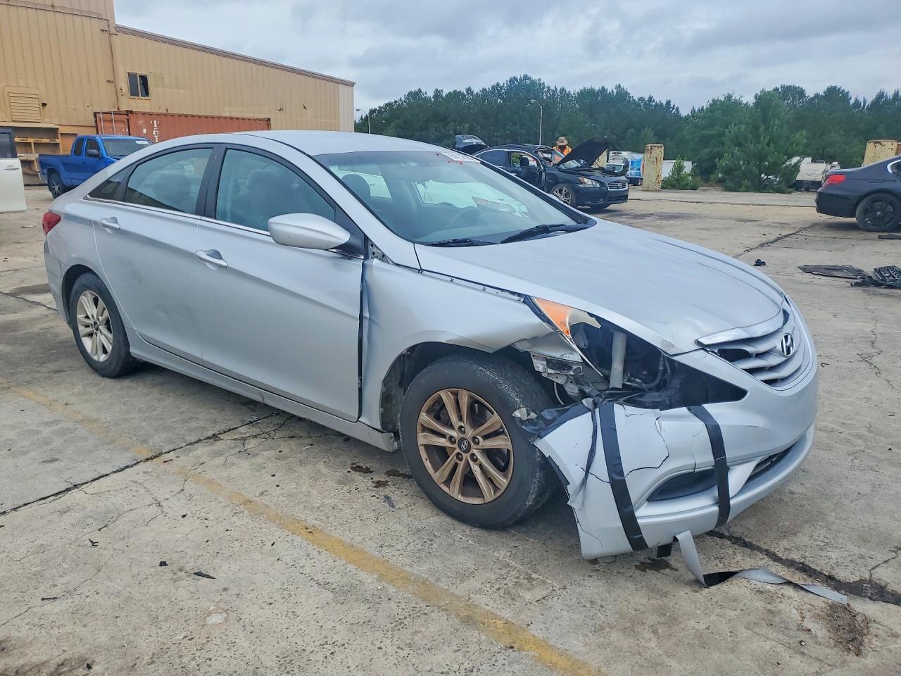 2013 Hyundai Sonata Gls Silver vin: 5NPEB4AC8DH762744