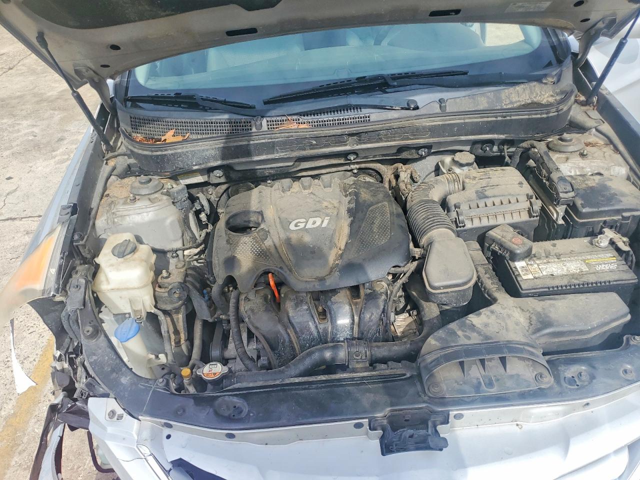 2013 Hyundai Sonata Gls Silver vin: 5NPEB4AC8DH762744