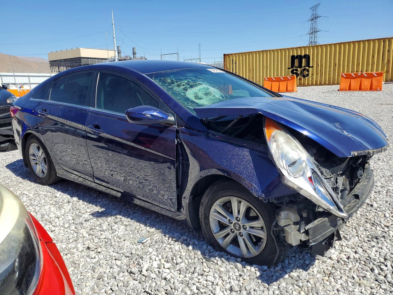 2013 Hyundai Sonata Gls Blue vin: 5NPEB4AC8DH781519