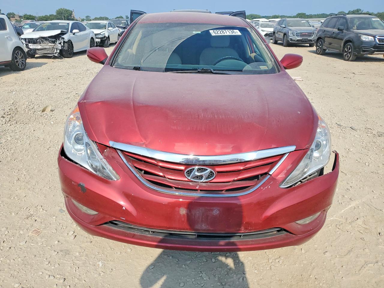 2013 Hyundai Sonata Gls Red vin: 5NPEB4AC8DH801493