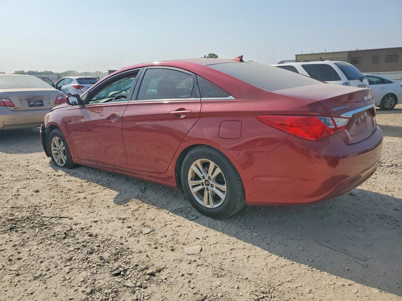 2013 Hyundai Sonata Gls Red vin: 5NPEB4AC8DH801493