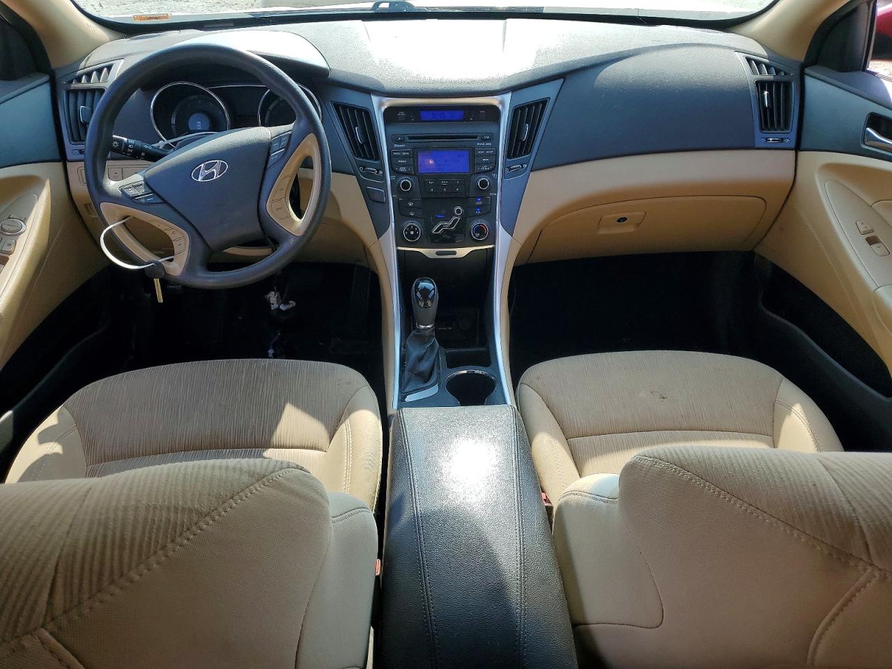 2013 Hyundai Sonata Gls Red vin: 5NPEB4AC8DH801493