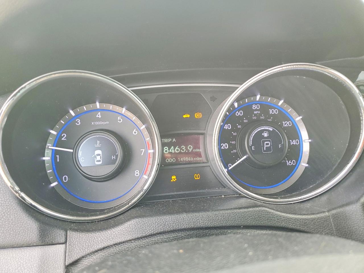 2013 Hyundai Sonata Gls Gray vin: 5NPEB4AC8DH803776