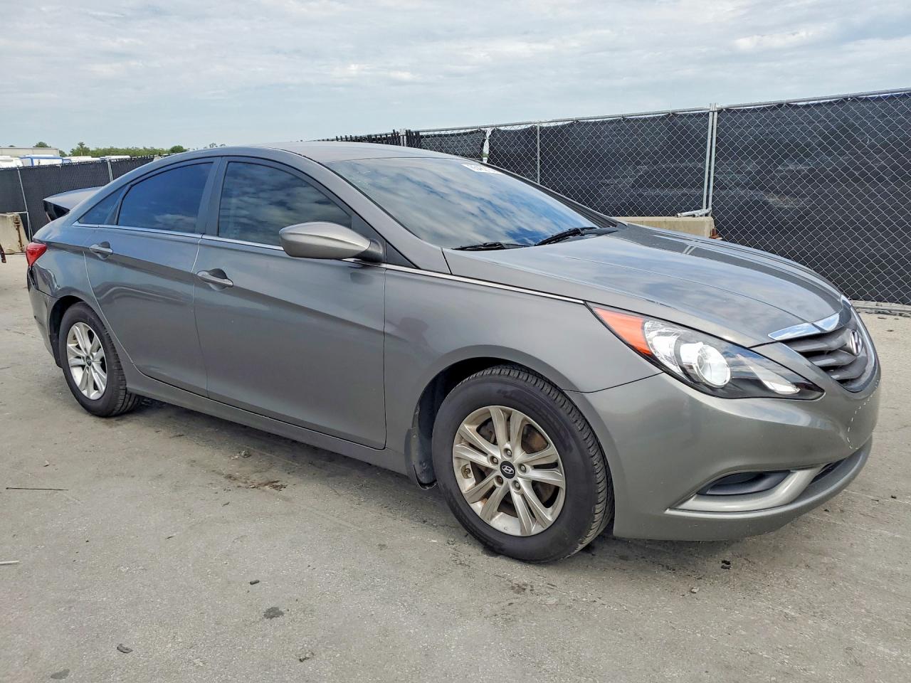 2013 Hyundai Sonata Gls Gray vin: 5NPEB4AC8DH803776