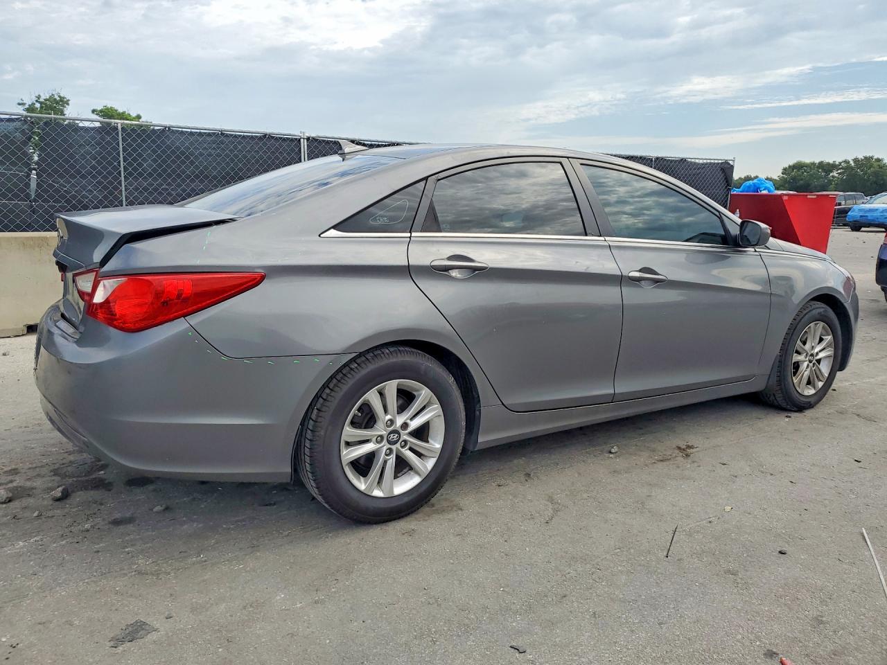 2013 Hyundai Sonata Gls Gray vin: 5NPEB4AC8DH803776
