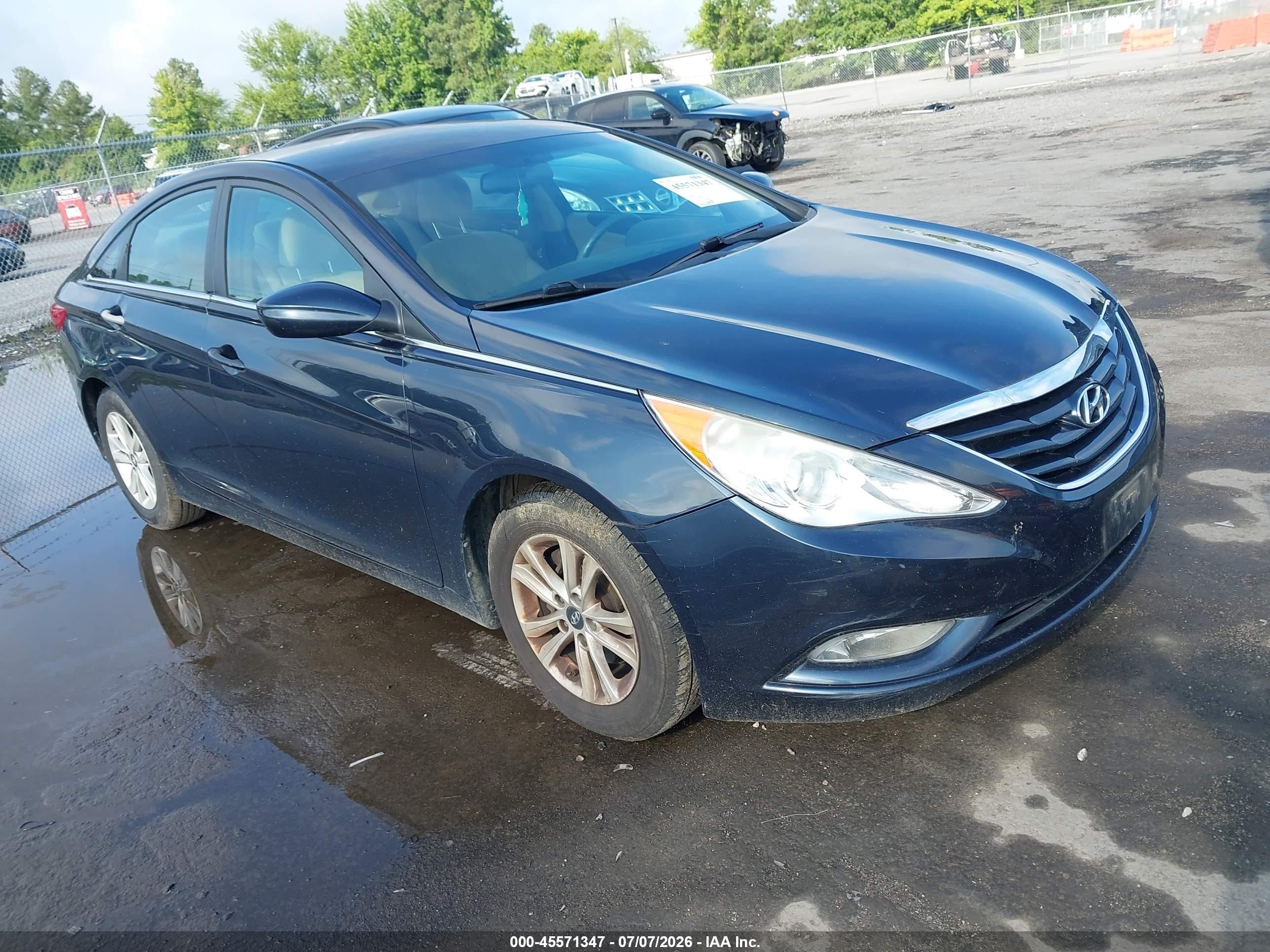 2013 Hyundai Sonata Gls Blue vin: 5NPEB4AC8DH804913