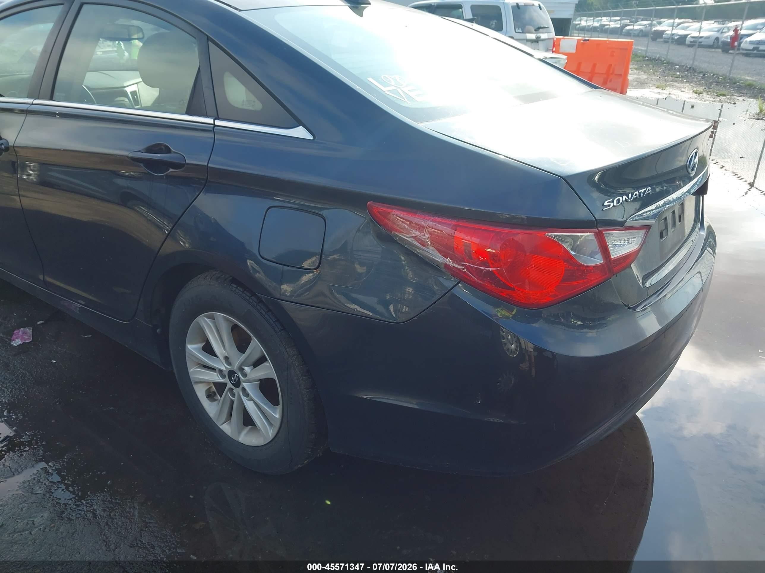 2013 Hyundai Sonata Gls Blue vin: 5NPEB4AC8DH804913