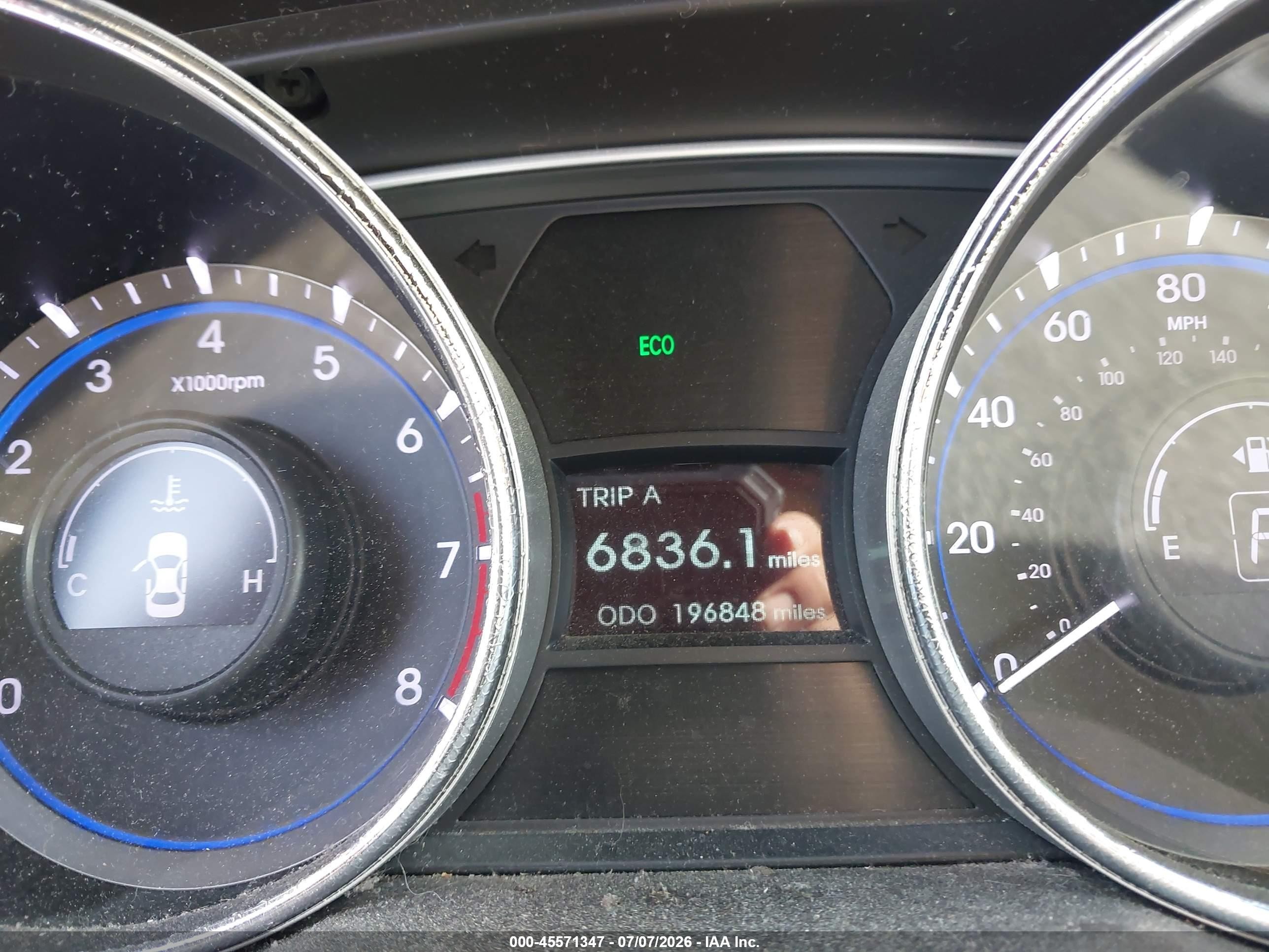 2013 Hyundai Sonata Gls Blue vin: 5NPEB4AC8DH804913