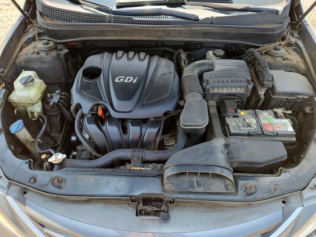 2014 Hyundai Sonata Gls Серый vin: 5NPEB4AC8EH816528