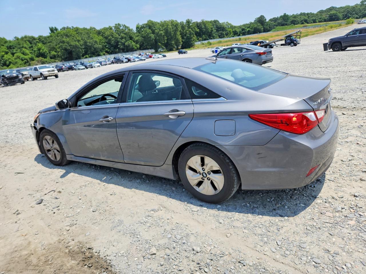 2014 Hyundai Sonata Gls Серый vin: 5NPEB4AC8EH816528