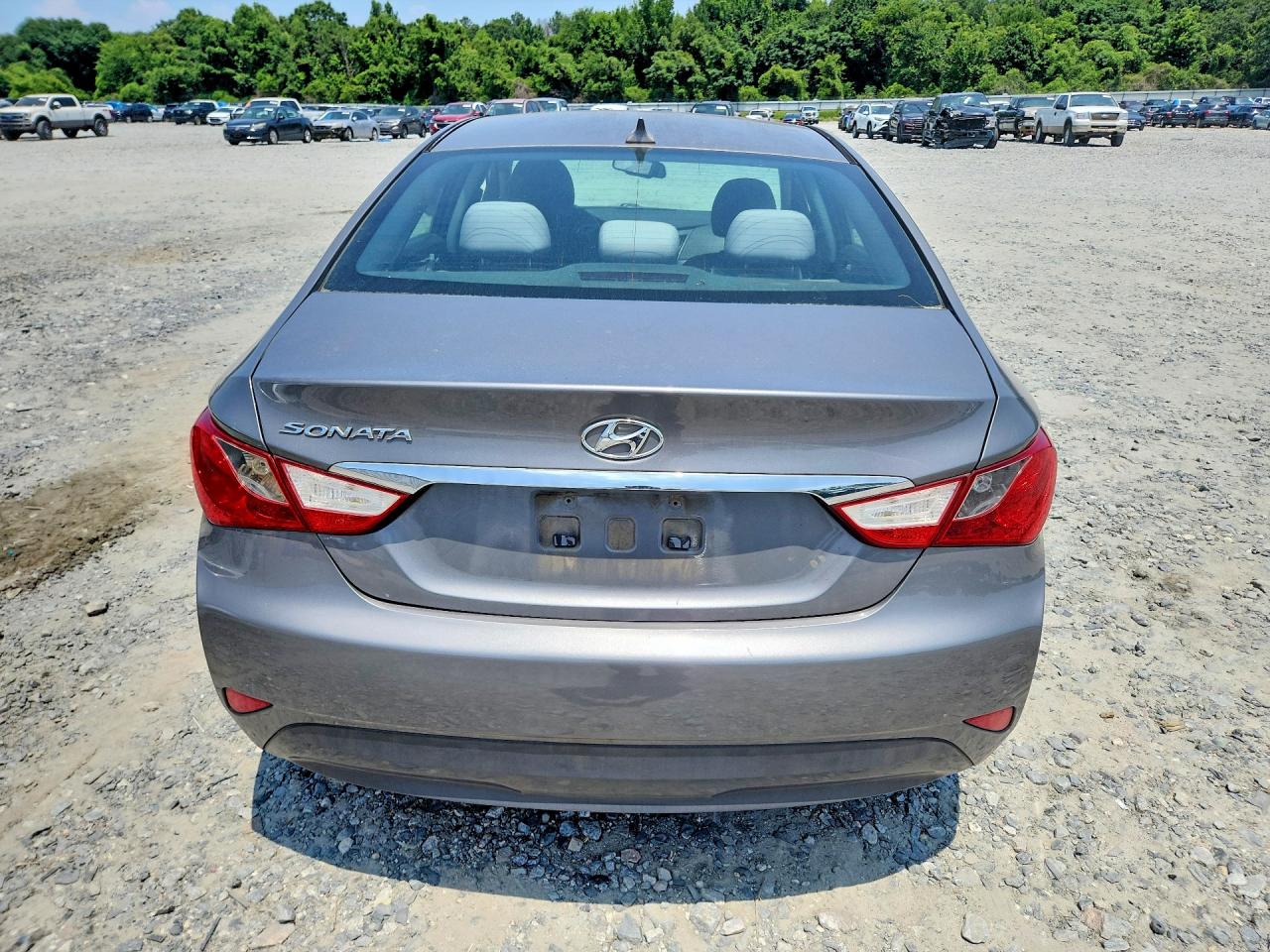 2014 Hyundai Sonata Gls Серый vin: 5NPEB4AC8EH816528