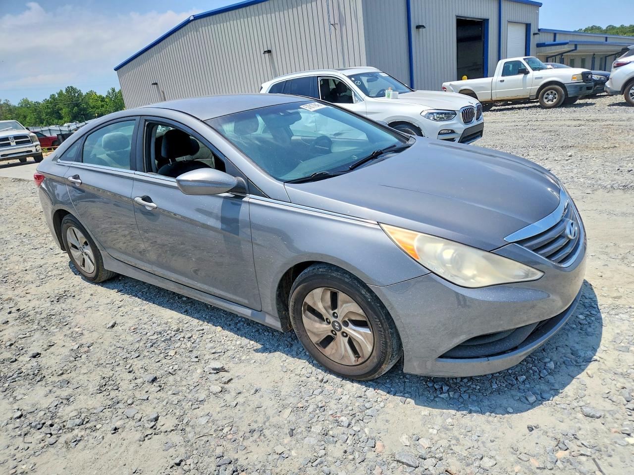 2014 Hyundai Sonata Gls Серый vin: 5NPEB4AC8EH816528