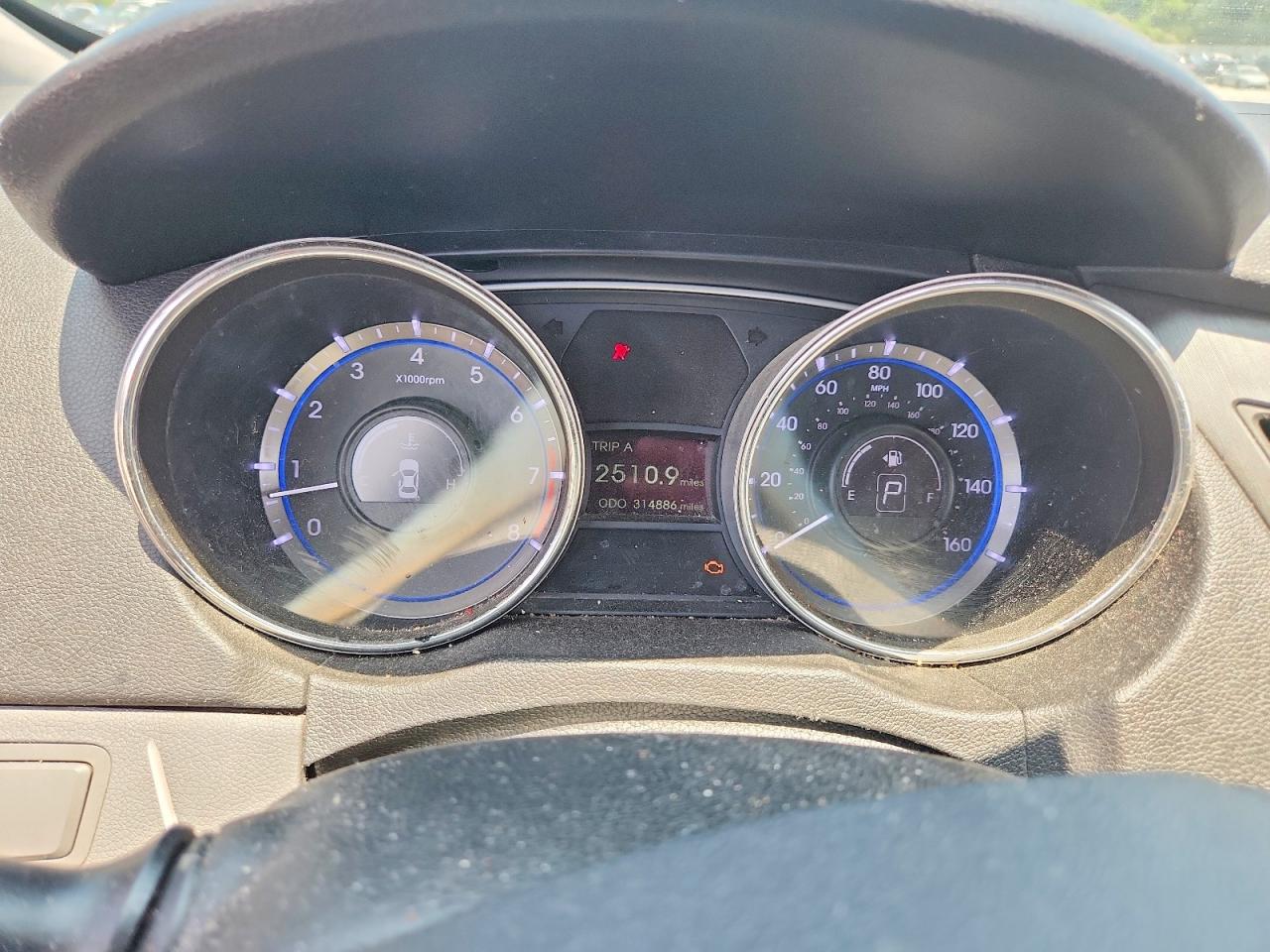 2014 Hyundai Sonata Gls Серый vin: 5NPEB4AC8EH816528