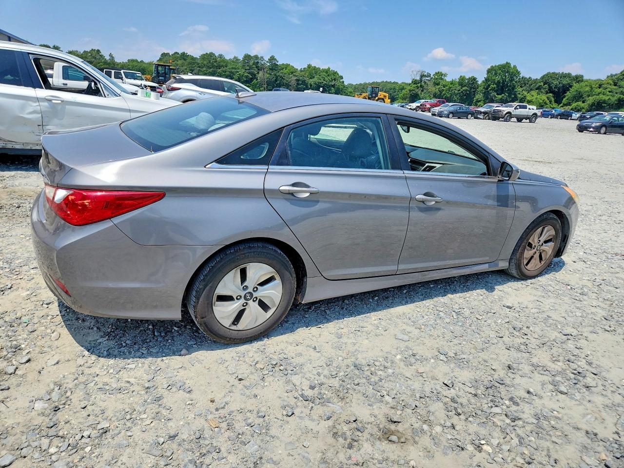 2014 Hyundai Sonata Gls Серый vin: 5NPEB4AC8EH816528
