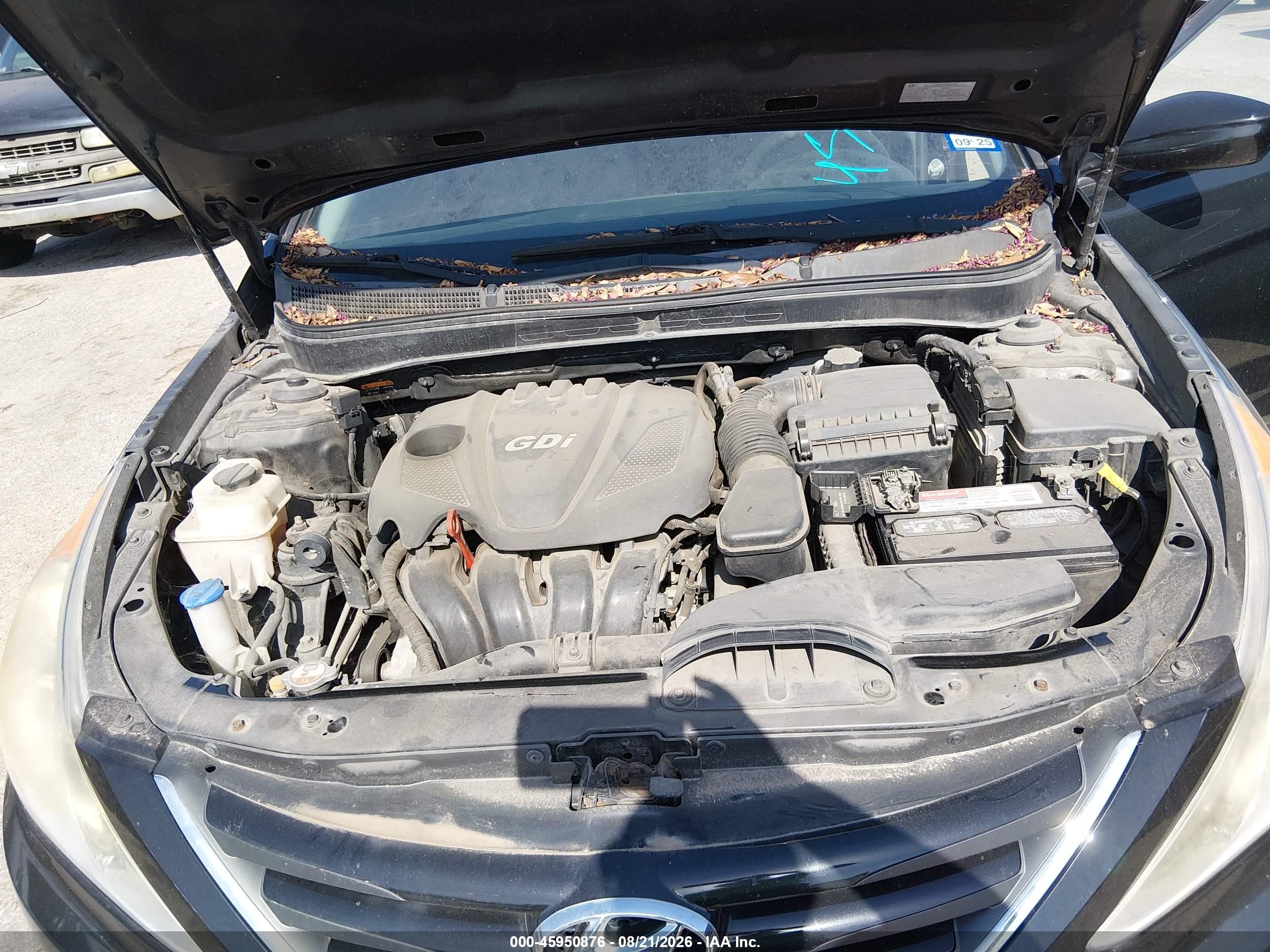 2014 Hyundai Sonata Gls Black vin: 5NPEB4AC8EH821230