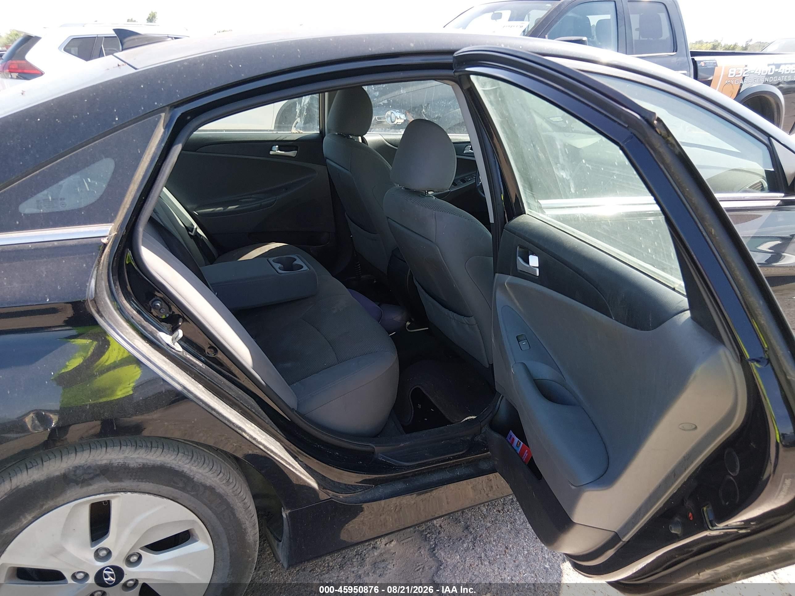 2014 Hyundai Sonata Gls Black vin: 5NPEB4AC8EH821230