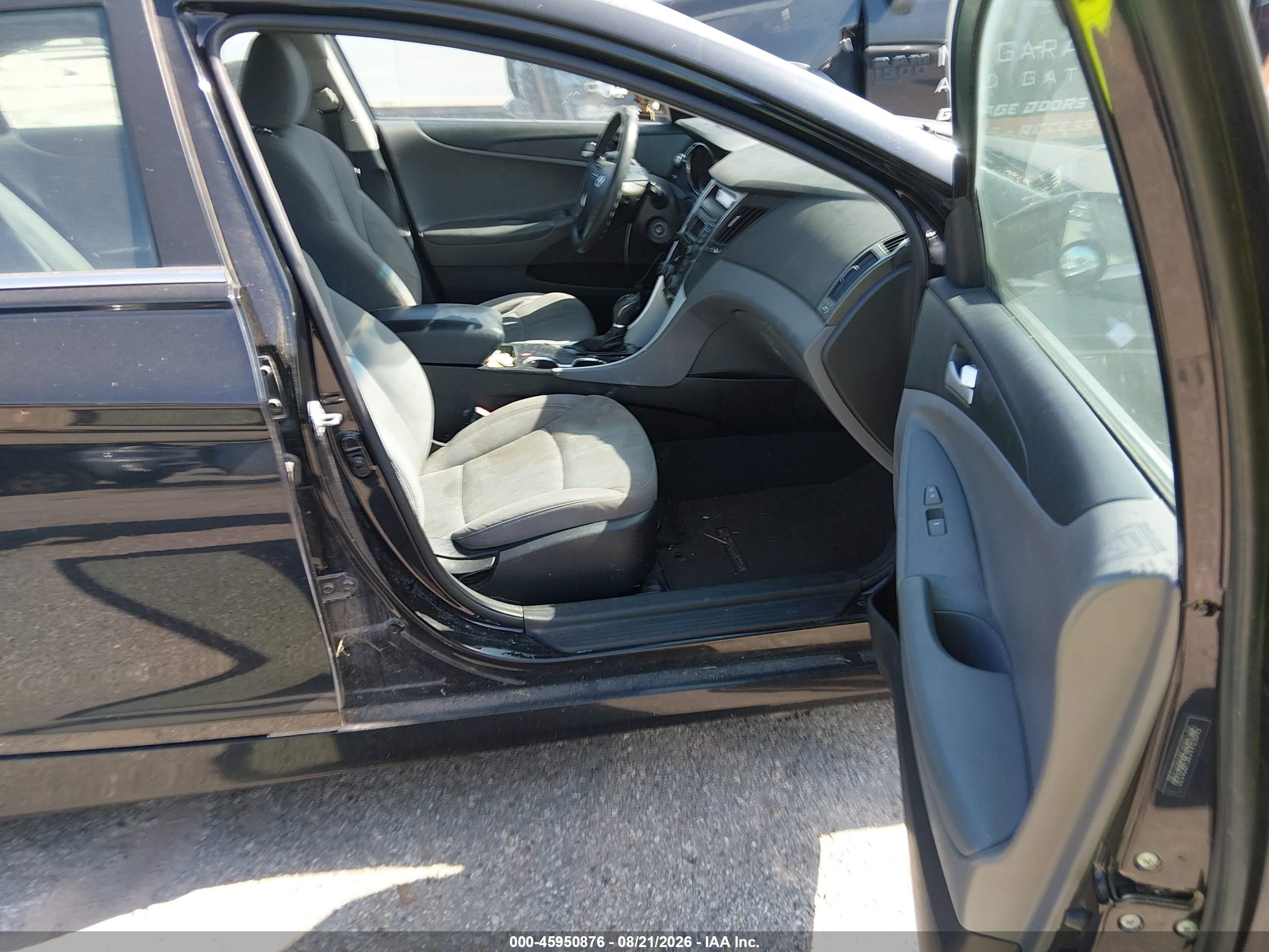 2014 Hyundai Sonata Gls Black vin: 5NPEB4AC8EH821230