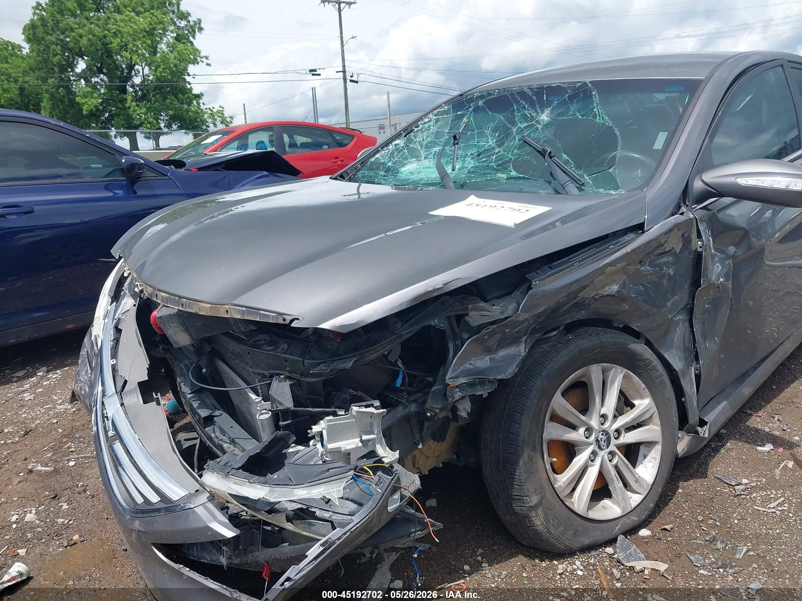 2014 Hyundai Sonata Gls Silver vin: 5NPEB4AC8EH824693