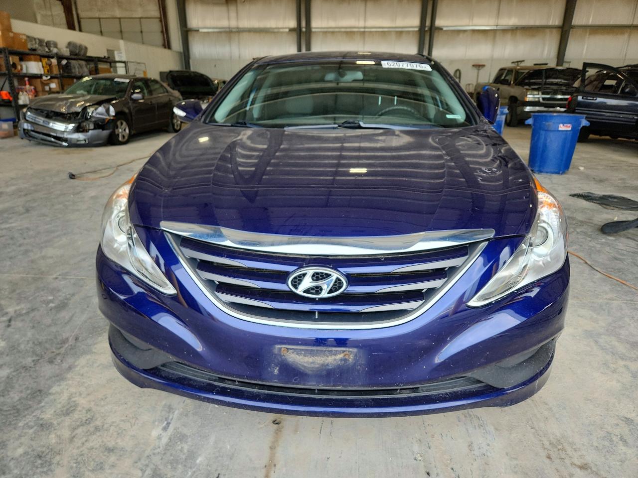 2014 Hyundai Sonata Gls Blue vin: 5NPEB4AC8EH827660