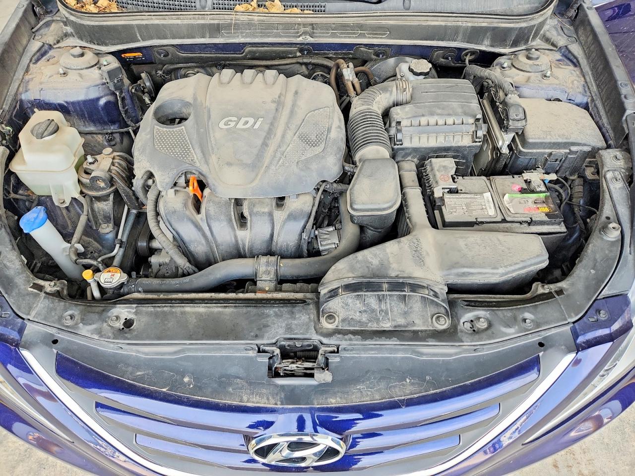 2014 Hyundai Sonata Gls Blue vin: 5NPEB4AC8EH827660