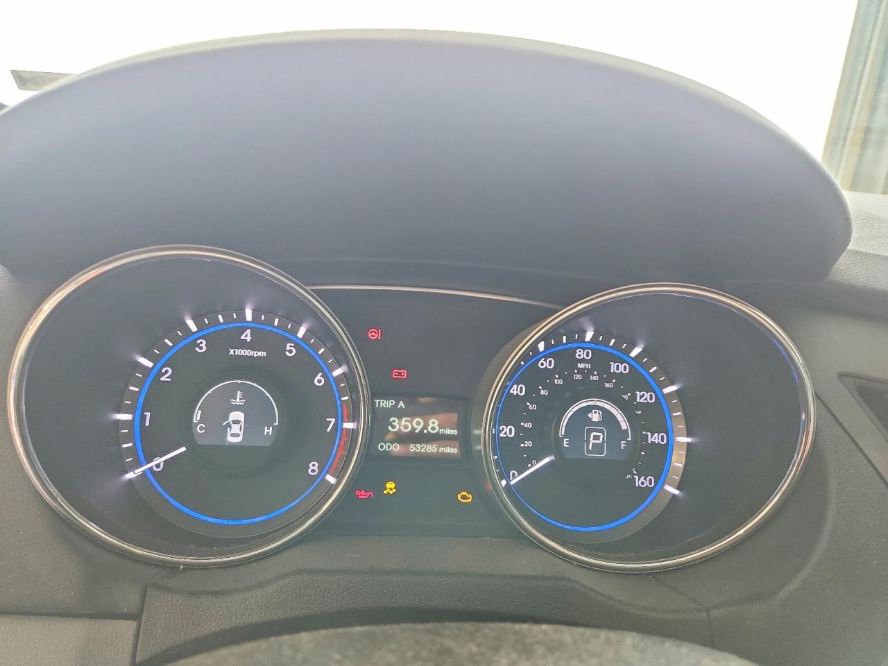 2014 Hyundai Sonata Gls Blue vin: 5NPEB4AC8EH827660