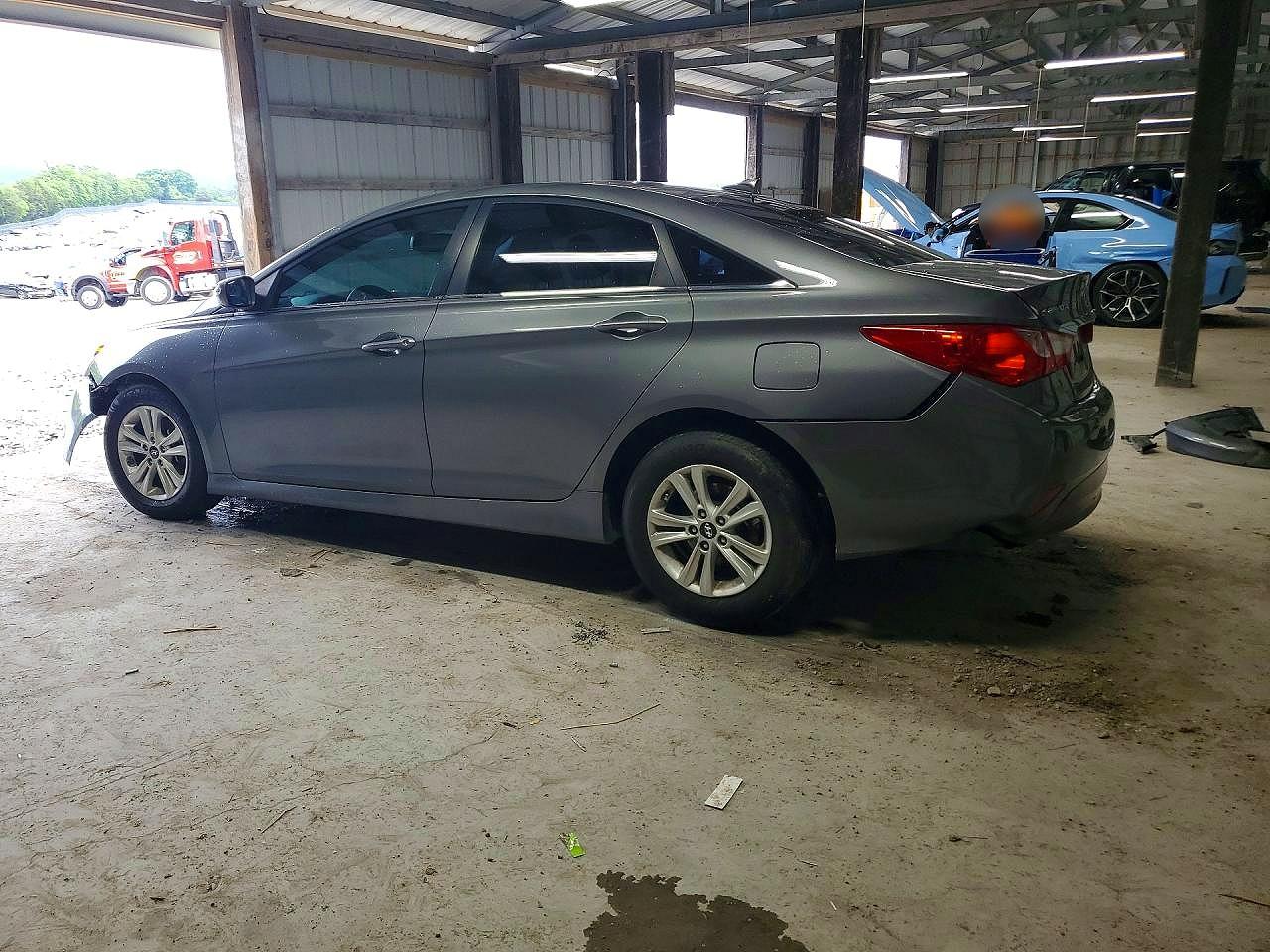 2014 Hyundai Sonata Gls Серый vin: 5NPEB4AC8EH832566