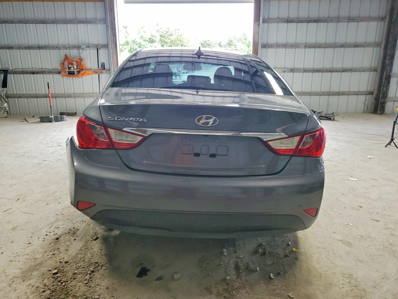 2014 Hyundai Sonata Gls Серый vin: 5NPEB4AC8EH832566