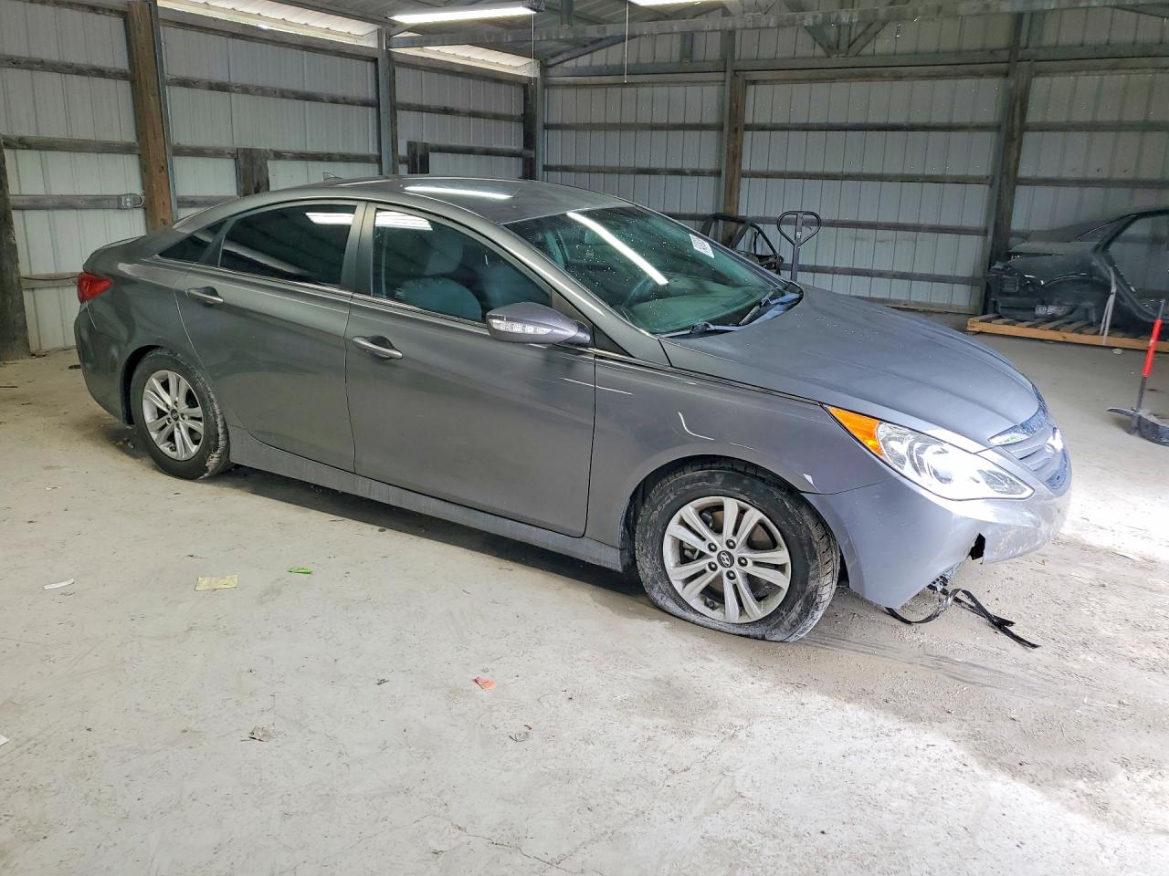 2014 Hyundai Sonata Gls Серый vin: 5NPEB4AC8EH832566