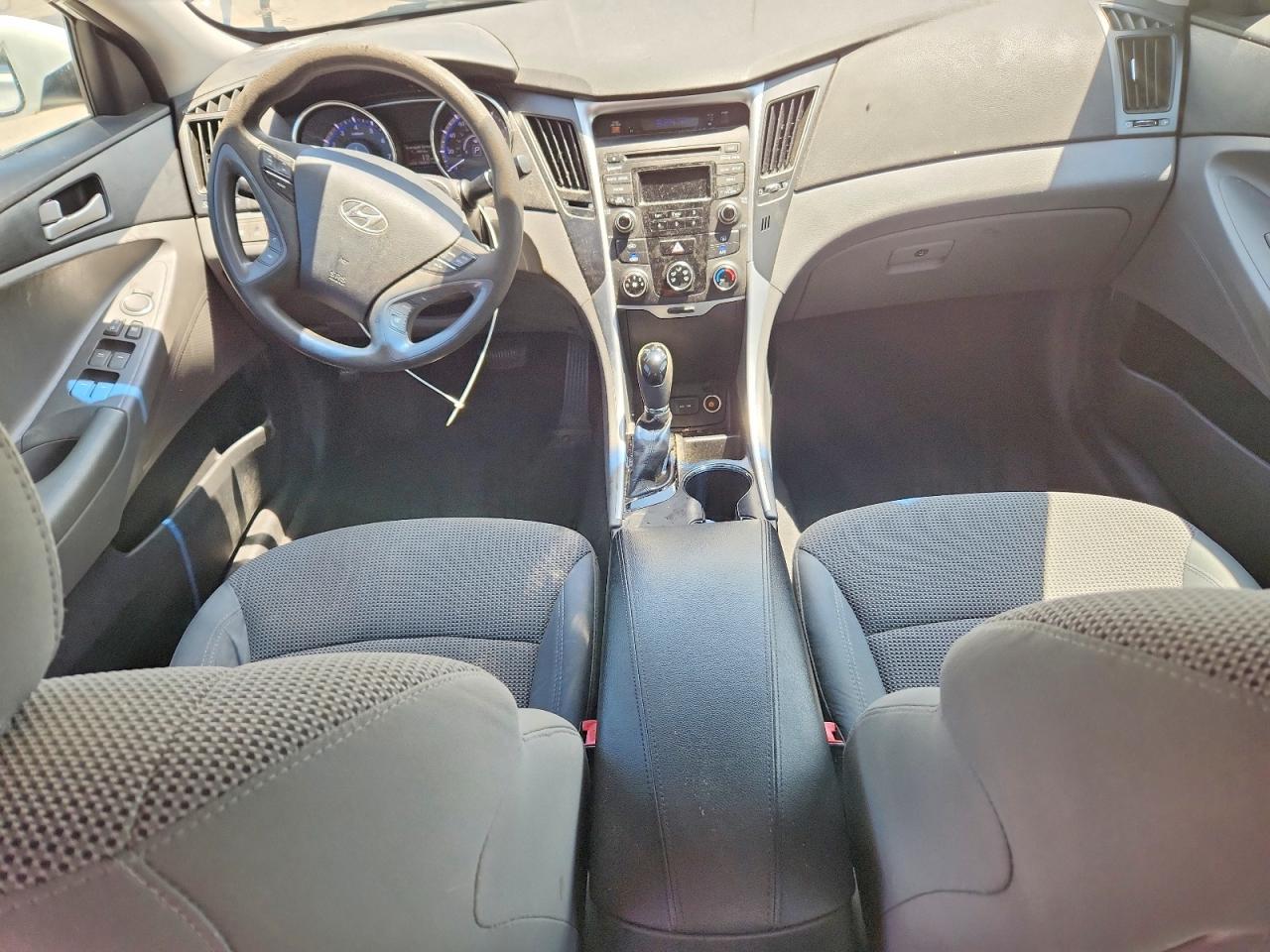 2014 Hyundai Sonata Gls White vin: 5NPEB4AC8EH834205