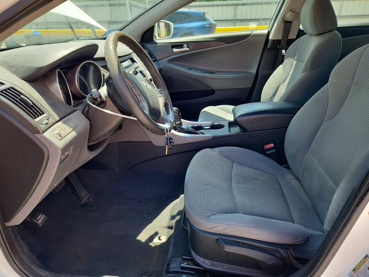 2014 Hyundai Sonata Gls White vin: 5NPEB4AC8EH834205