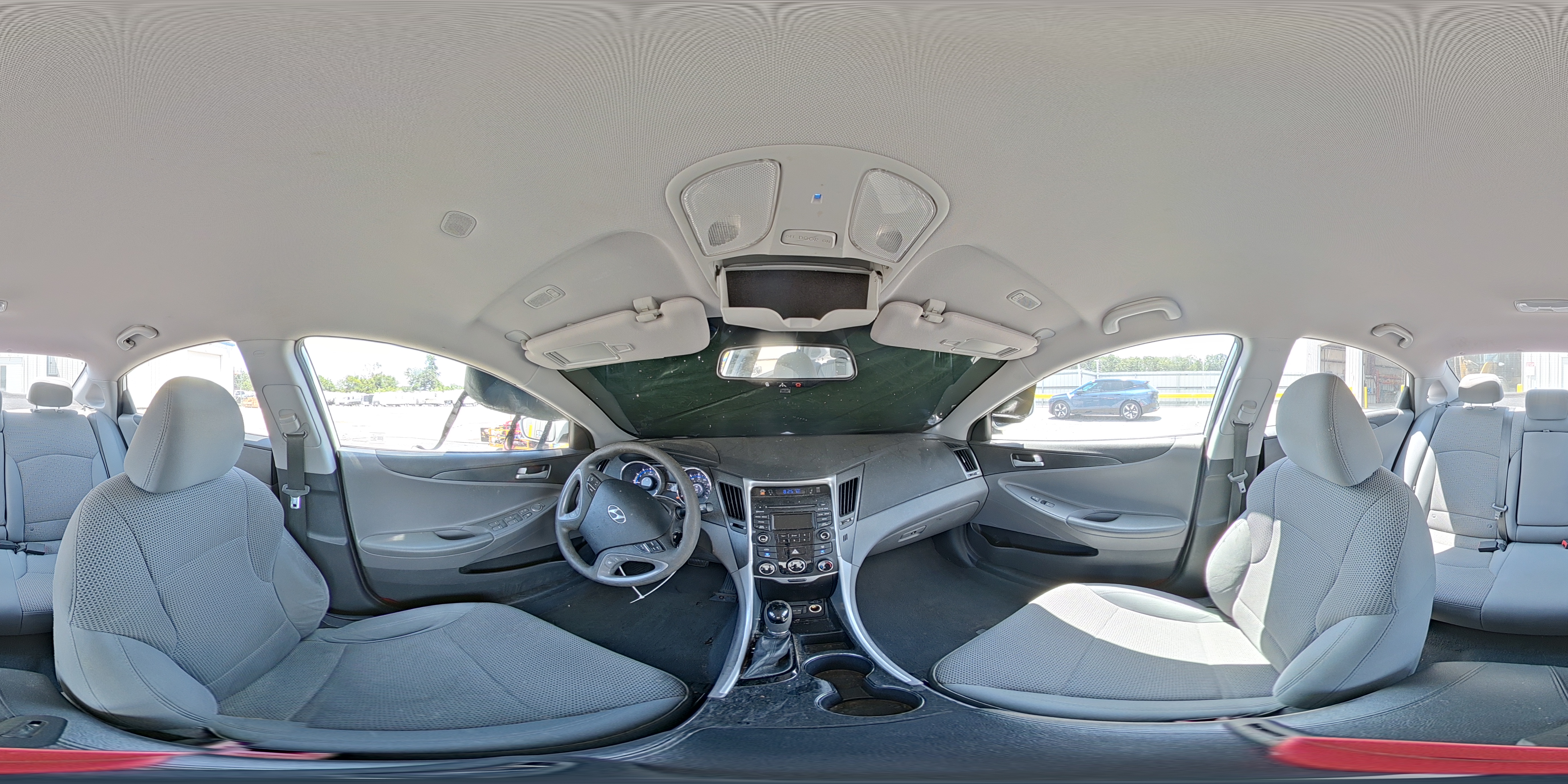 2014 Hyundai Sonata Gls White vin: 5NPEB4AC8EH834205