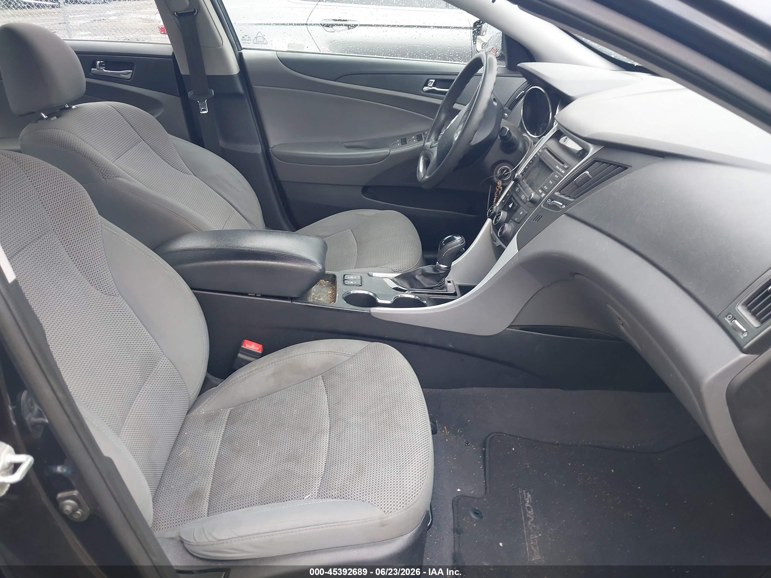 2014 Hyundai Sonata Gls Blue vin: 5NPEB4AC8EH835256