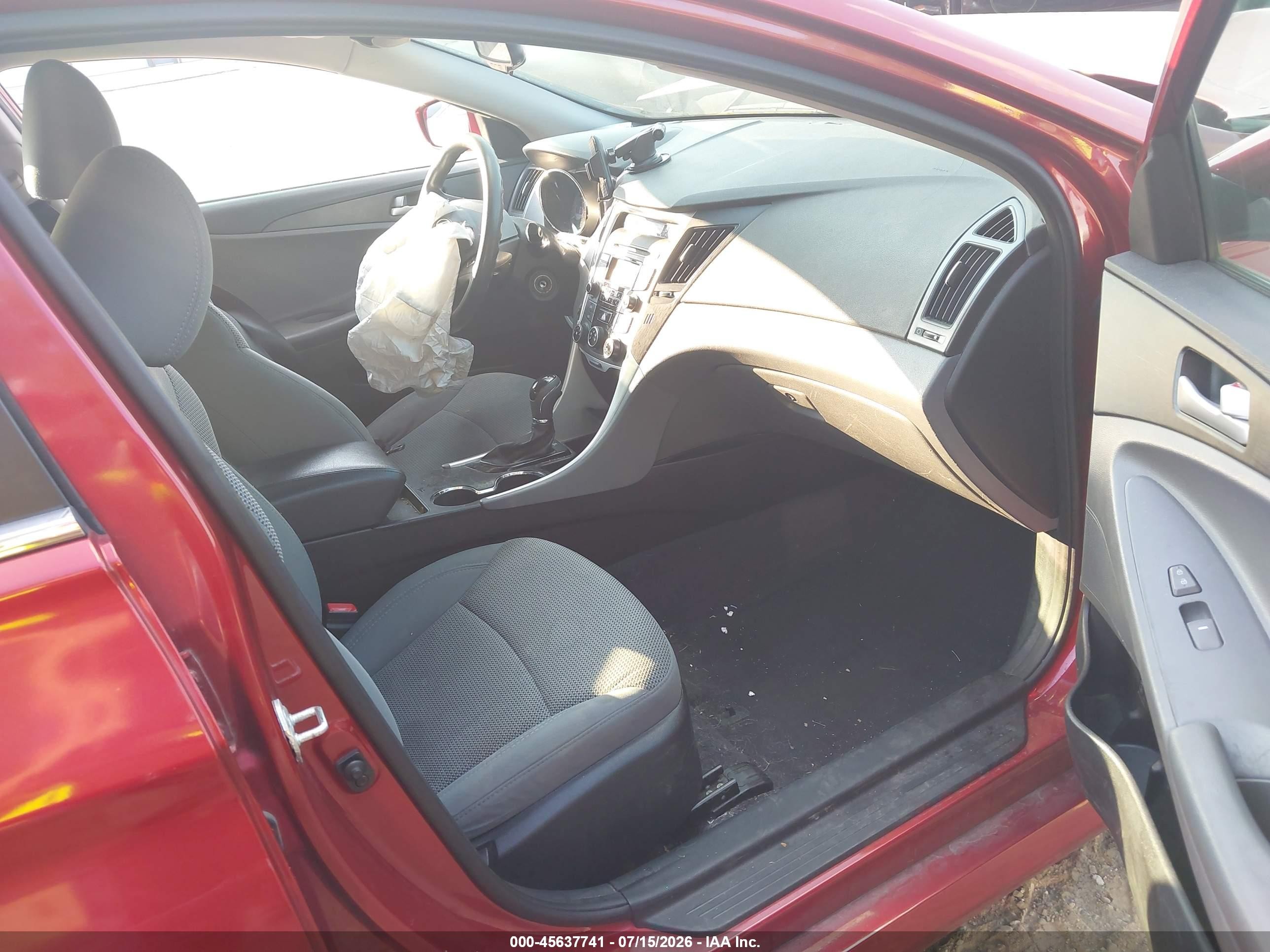 2014 Hyundai Sonata Gls Red vin: 5NPEB4AC8EH840473