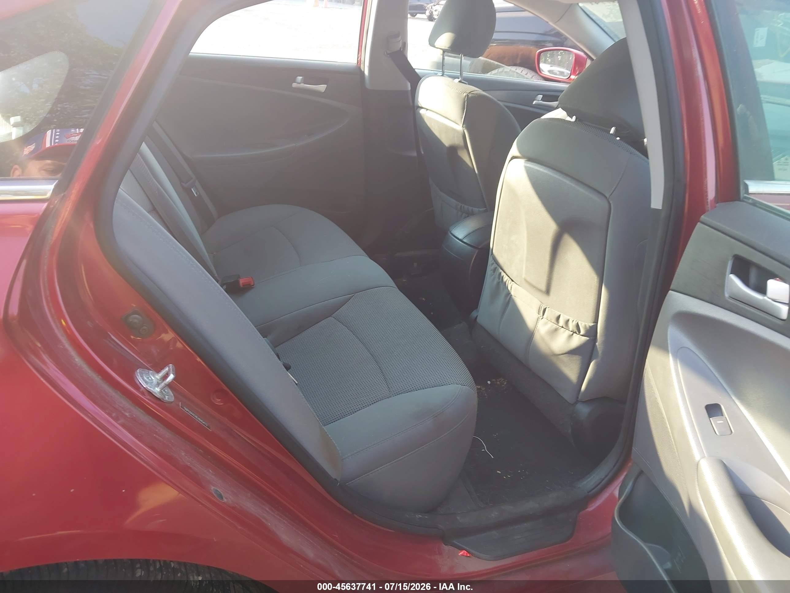 2014 Hyundai Sonata Gls Red vin: 5NPEB4AC8EH840473