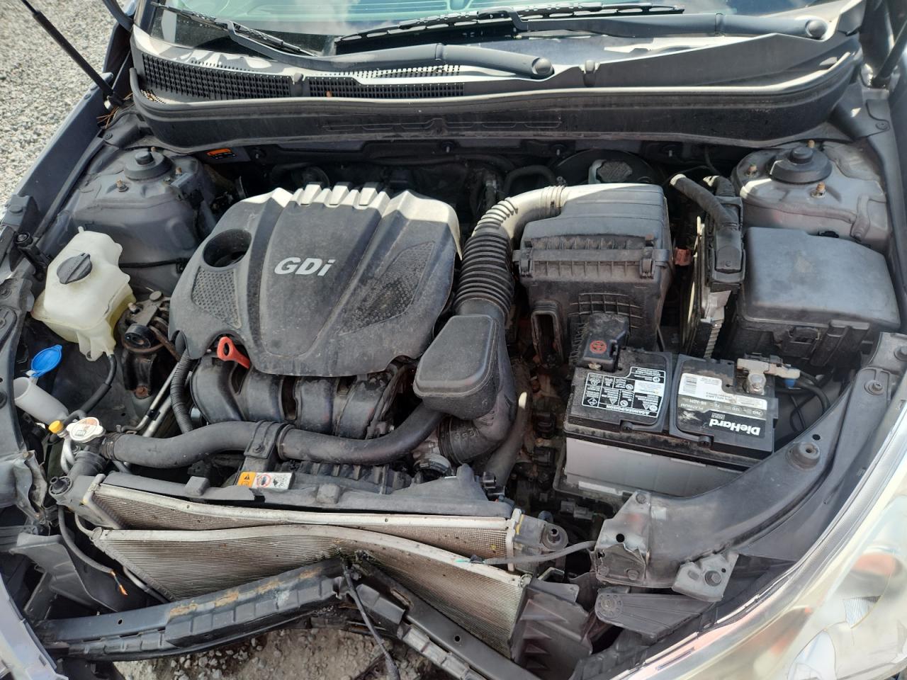 2014 Hyundai Sonata Gls Gray vin: 5NPEB4AC8EH843552