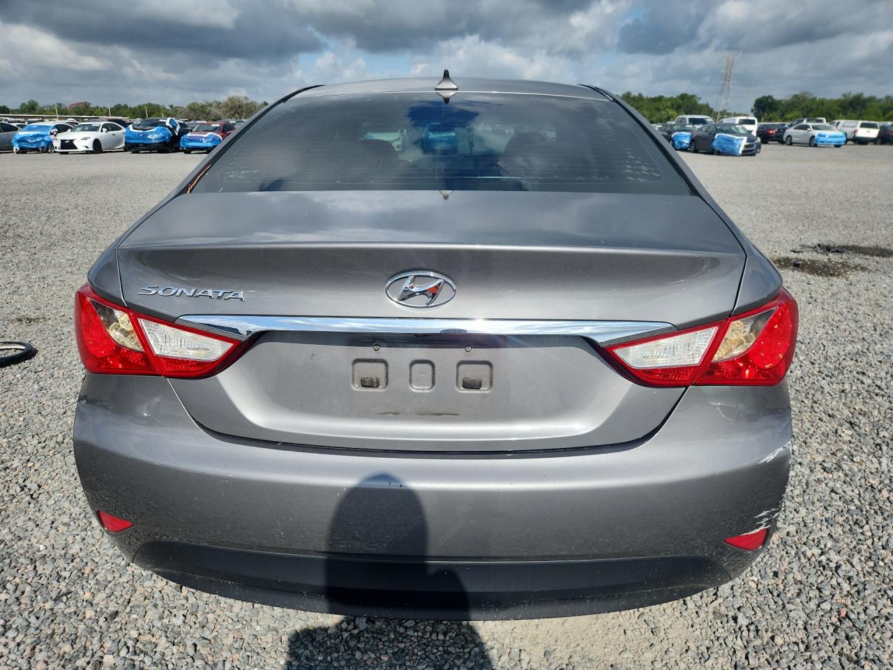 2014 Hyundai Sonata Gls Gray vin: 5NPEB4AC8EH843552